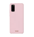 SiGN Liquid Silicone Case for Samsung Galaxy S20 FE - Pink — SiGN