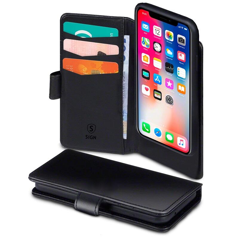 SiGN Wallet Case 2-in-1 for iPhone 13 Pro - Black