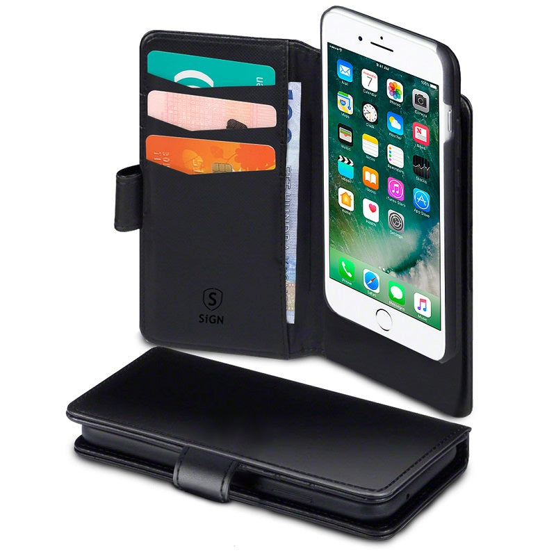 SiGN Cover 2-in-1 for iPhone 6/6S/7/8 Plus - Black