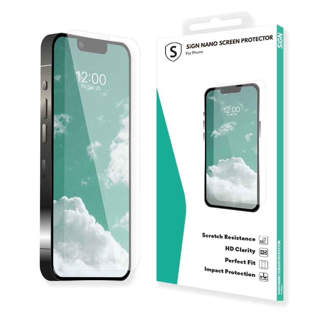 SiGN Strong Nano Screen Protector for iPhone 16 — SiGN