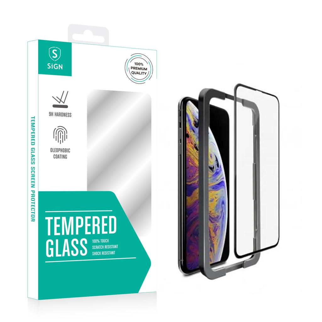 iPhone 14 Pro SiGN Screen Protector Tempered Glass + Applicator — SiGN