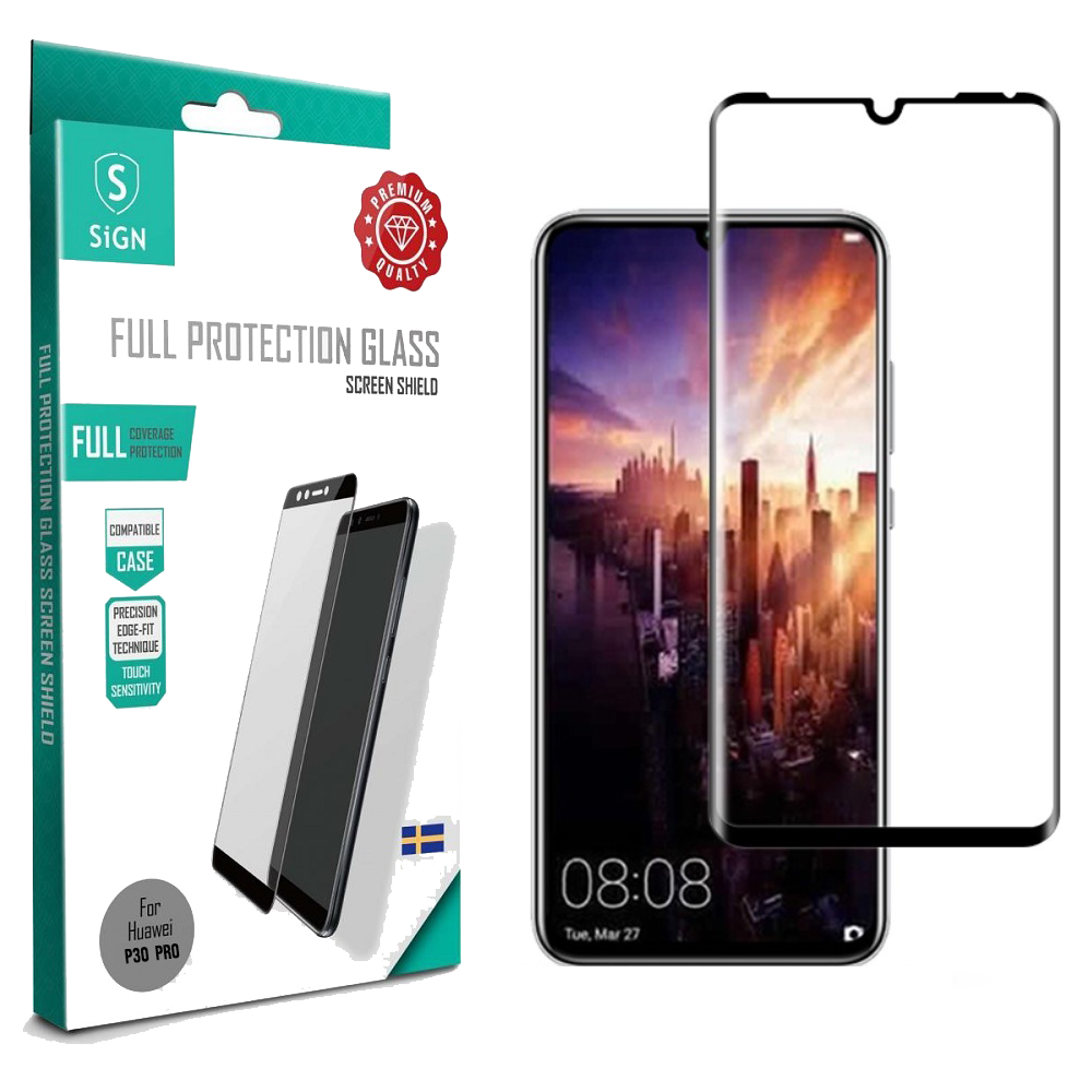 Huawei P30 Pro SiGN 3D Screen Protector Tempered Glass — SiGN