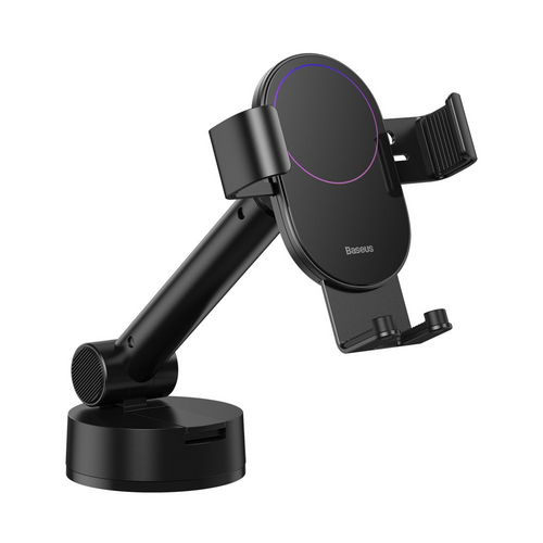 Baseus Simplism gravity car mount holder with suction base Black — Baseus