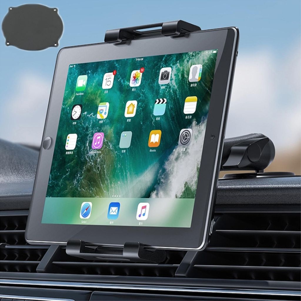 Multifunctional car holder for smartphone/tablet - Black