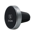 SiGN Universal Magnetic Phone Holder for Car - Silver