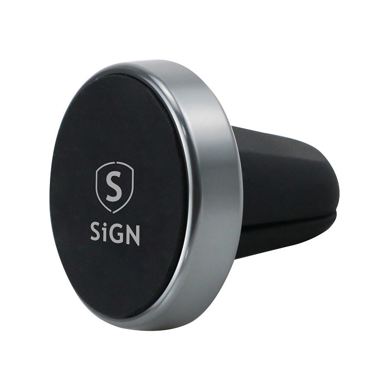 SiGN Universal Magnetic Phone Holder for Car - Silver