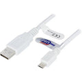 DELTACO Micro USB cable 1 m White — DELTACO