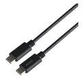 DELTACO USB4 Cable 40Gbps USB-C to USB-C, 240W, 0.8m, LSZH - Black — DELTACO