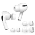 AHASTYLE Ear Pads for Apple AirPods Pro/Pro 2, 3 pairs, Size S/M/L - White — AHASTYLE