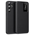 Samsung Galaxy S25 Ultra Cover with Viewing Window & Card Holder - Black — Samsung