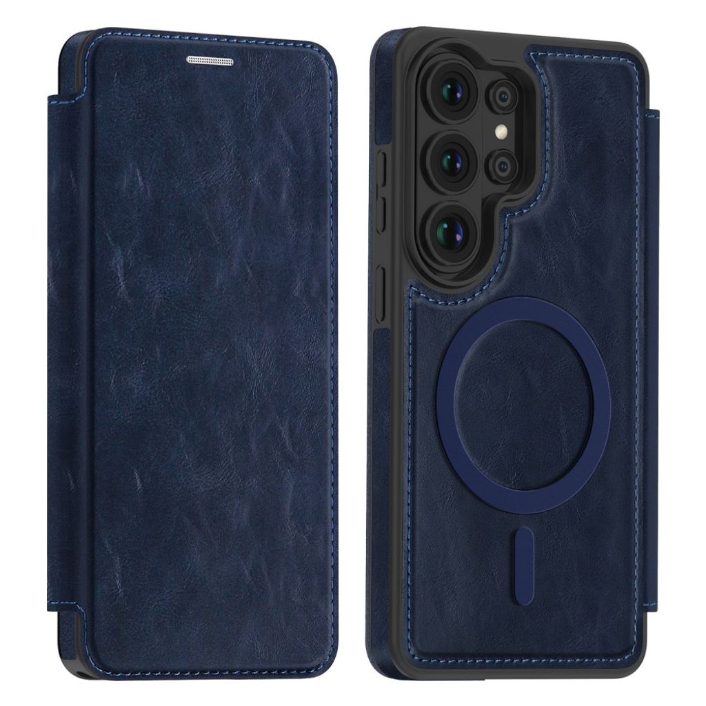 Samsung Galaxy S26 Ultra MagSafe Wallet Cover - Blue — Samsung