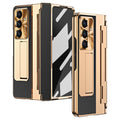 Samsung Galaxy Z Fold7 5G Case with screen protector - Gold + Black