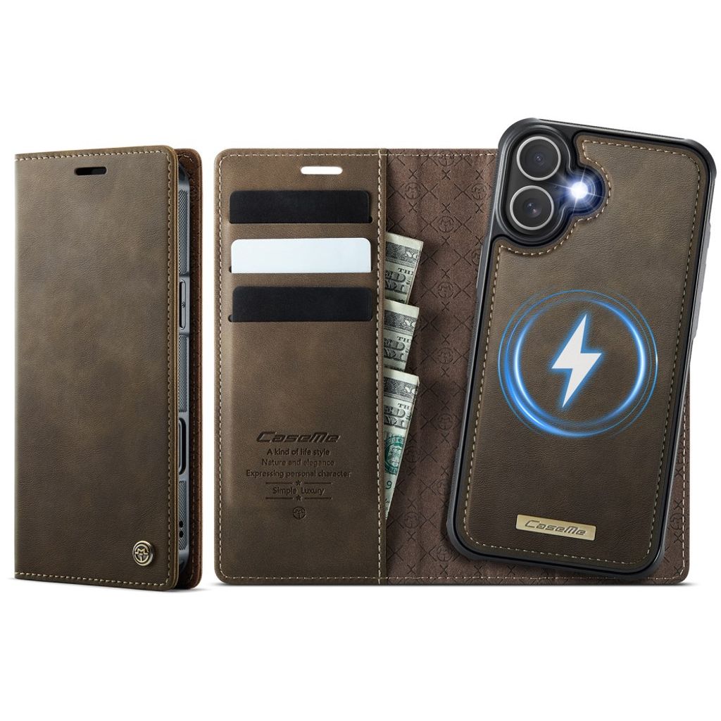 CASEME iPhone 17 Cover with MagSafe - Brown