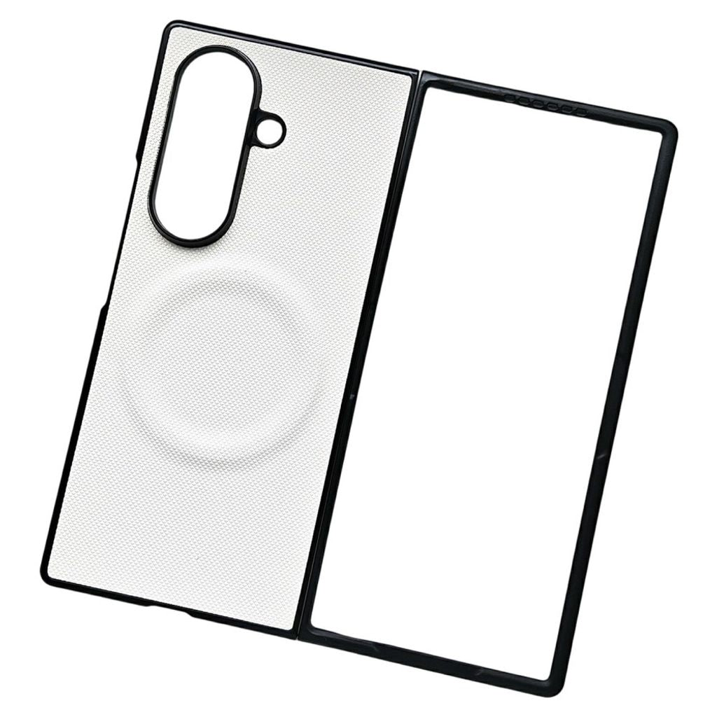MagSafe Case PU-leather Samsung Galaxy Z Fold8 Ultra - White — MagSafe