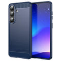 AMORUS Samsung Galaxy S26 Carbon Fiber Case - Blue