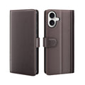 iPhone 17 cover in leather - brown — Övrigt