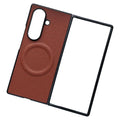 Samsung Galaxy Z Fold8 Ultra MagSafe Case PU-leather - Brown — Samsung