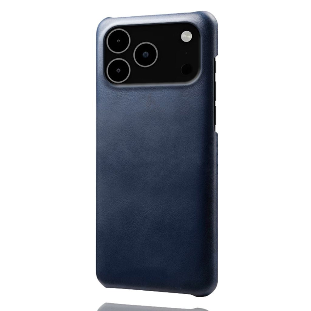 Case in PU Leather iPhone 18 Pro Max, iPhone 17 Pro Max - Blue — Övrigt