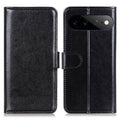 Google Pixel 11 Pro XL Wallet Cover Stand PU Leather - Black — Google
