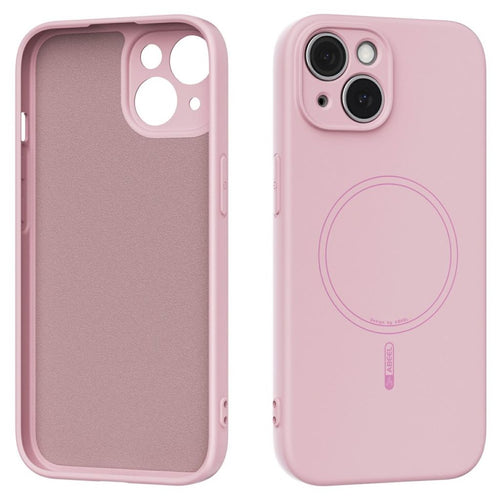 ABEEL iPhone 13 Case MagSafe Liquid Silicone – Pink — ABEEL