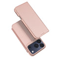 DUX DUCIS iPhone 18 Pro / 17 Pro Wallet Cover in PU-leather - Pink — DUX