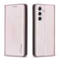 BINFEN COLOR Samsung Galaxy S25 FE Cover with Stand - Rose gold