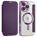 iPhone 16 Pro Max Cover with card slots - Purple