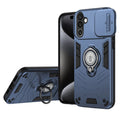 Samsung Galaxy A27 5G Case Slide Camshield Kickstand - Blue — Samsung