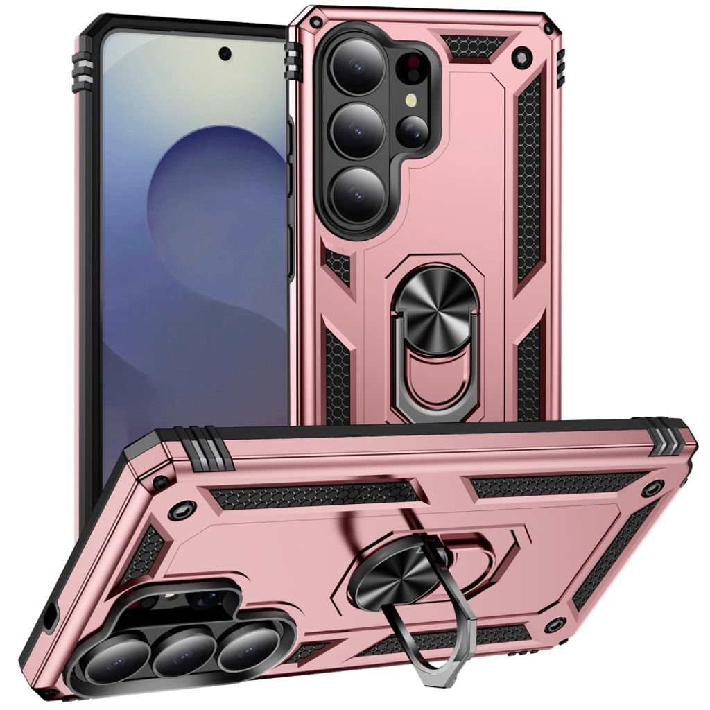 Samsung Galaxy S26 Ultra Case PC + TPU Kickstand - Rose Gold — Samsung