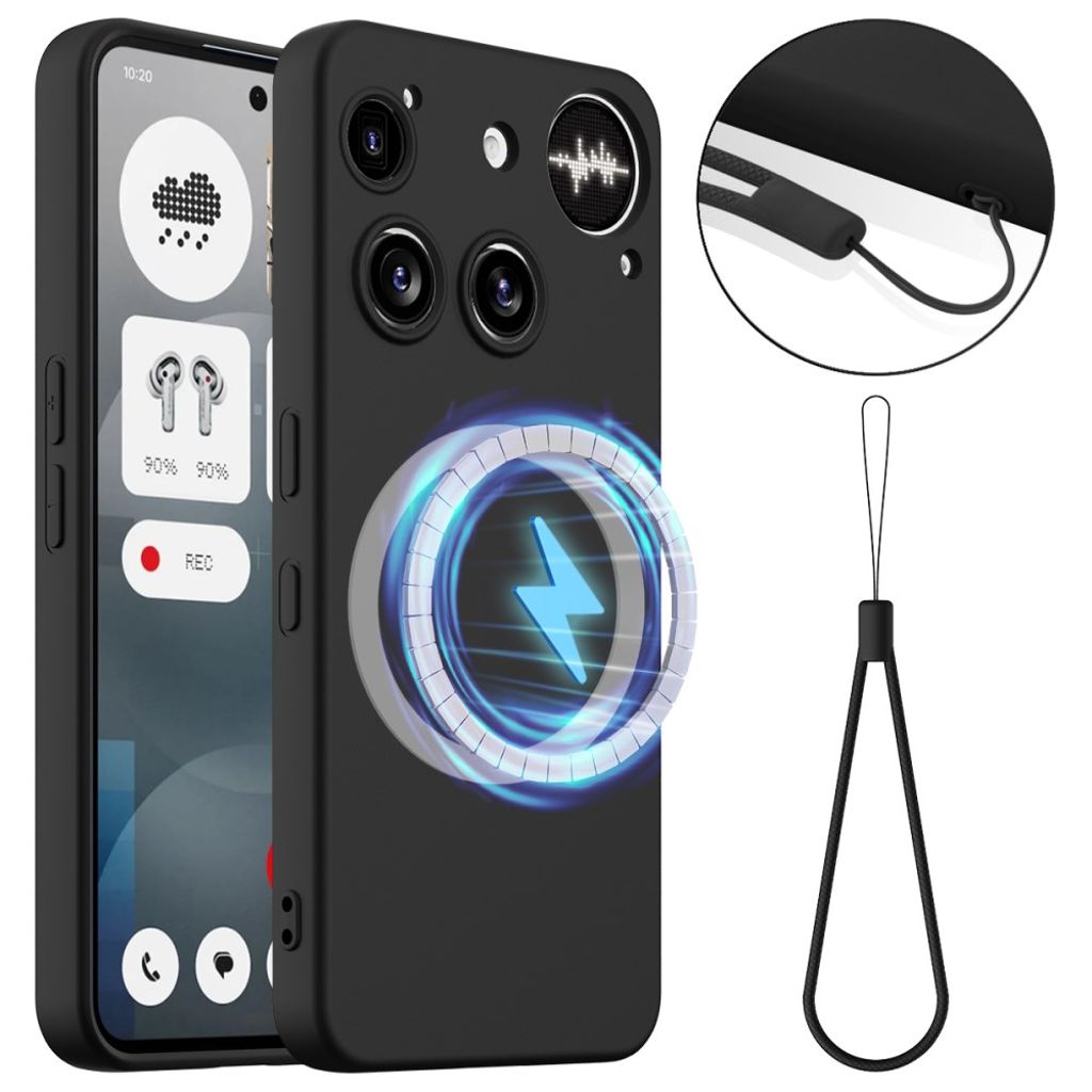 Nothing Phone (3) 5G MagSafe Compatible Case – Black — Nothing