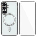 Samsung Galaxy S25 FE MagSafe Case with Screen Protector - Silver — Samsung