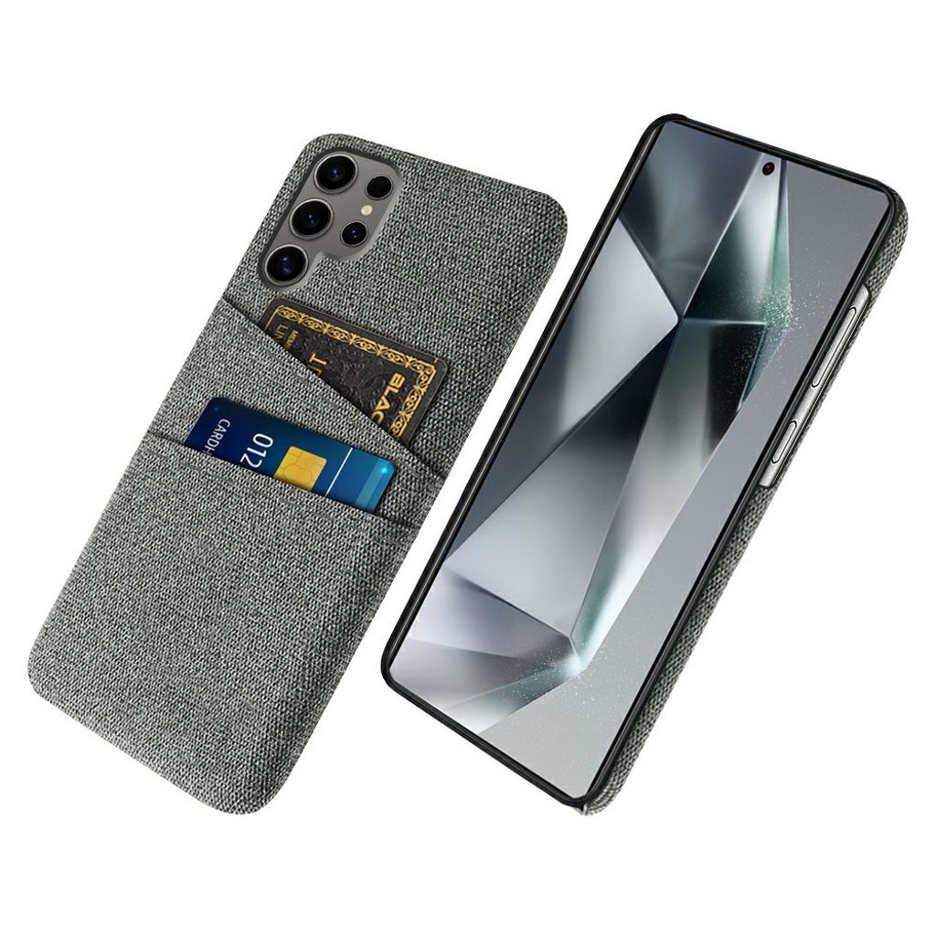 Samsung Galaxy S25 Ultra Case with Card Slots - Gray