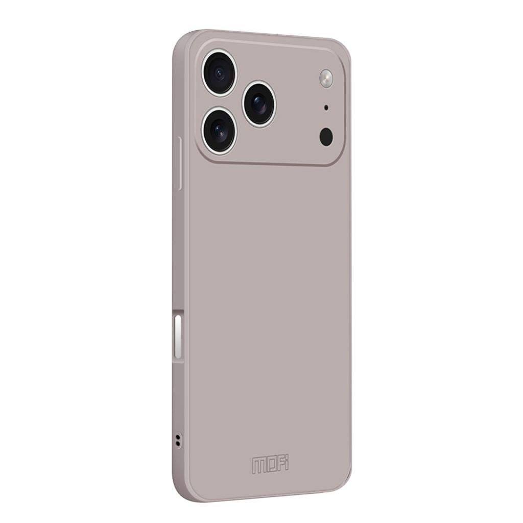 MOFI iPhone 18 Pro Max Silicone Case - Titanium Gray — MOFI