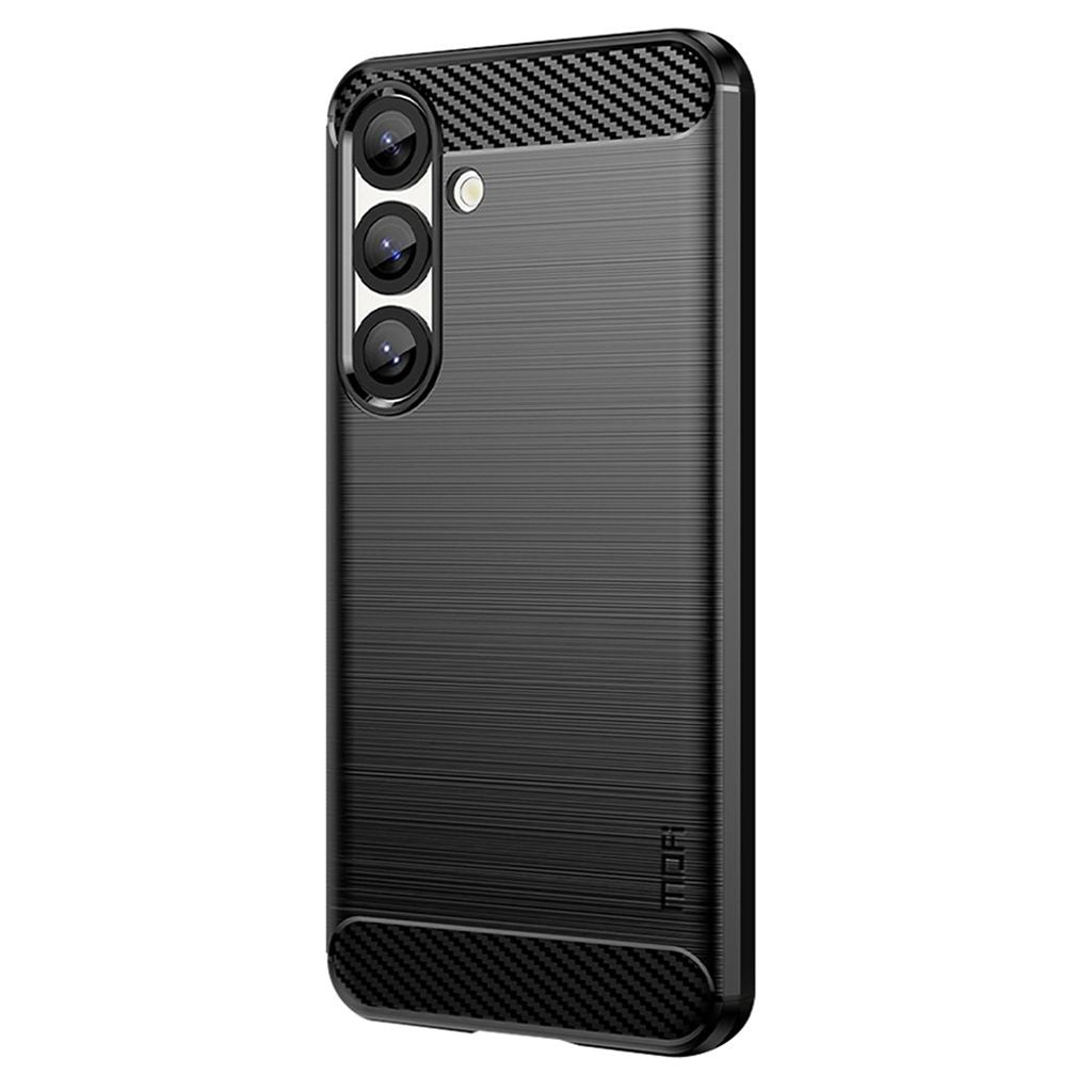 MOFI Samsung Galaxy S25 Carbon Fiber Case - Black — MOFI