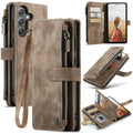 CASEME Samsung Galaxy S25 FE Cover with Stand - Brown