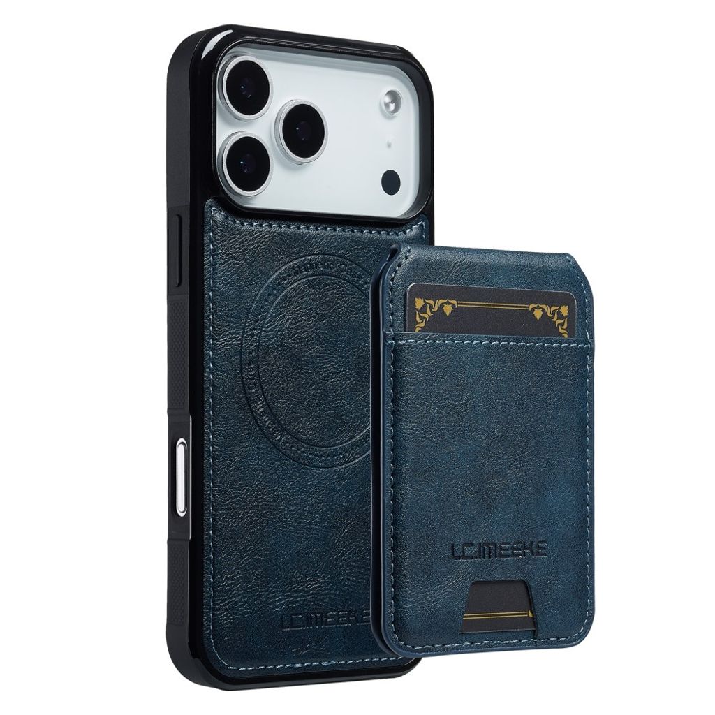 MagSafe Case Detachable Card Holder iPhone 18 Pro Max, iPhone 17 Pro Max - Blue — MagSafe
