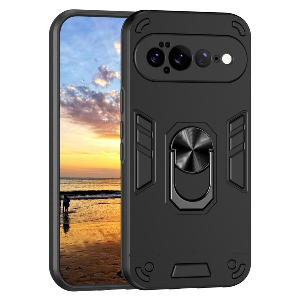 Google Pixel 11 Pro XL Case with Ring Kickstand - Black — Google