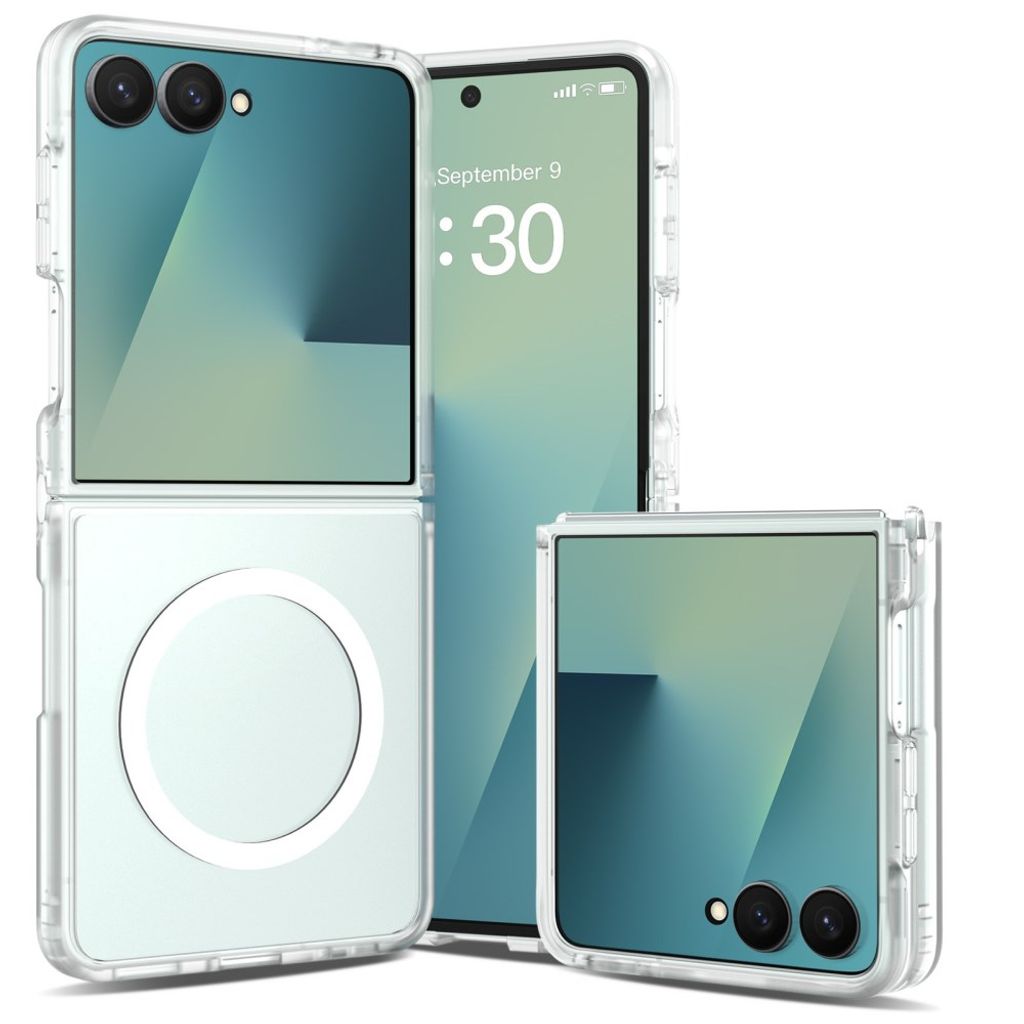 Samsung Galaxy Z Flip8 MagSafe Case with Acrylic Back - Transparent — Samsung