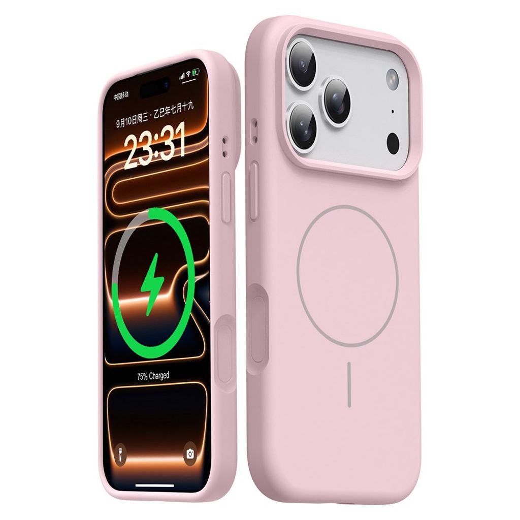 iPhone 18 Pro/17 Pro MagSafe Case in Silicone - Pink — Övrigt