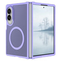 Samsung Galaxy Z Fold8 MagSafe Case with Acrylic Back - Purple — Samsung