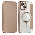 AMORUS iPhone 15 Plus Cover with MagSafe - Gold