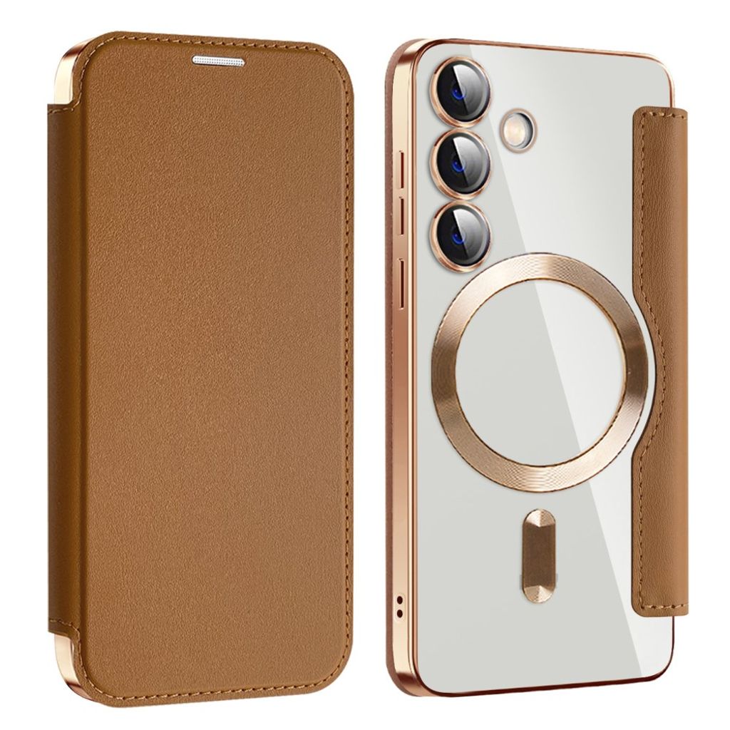 Samsung Galaxy S24 Magsafe Cover - Brown — Samsung