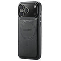 MAGKING K1 iPhone 18 Pro / 17 Pro MagSafe Case PU-leather - Black — MAGKING
