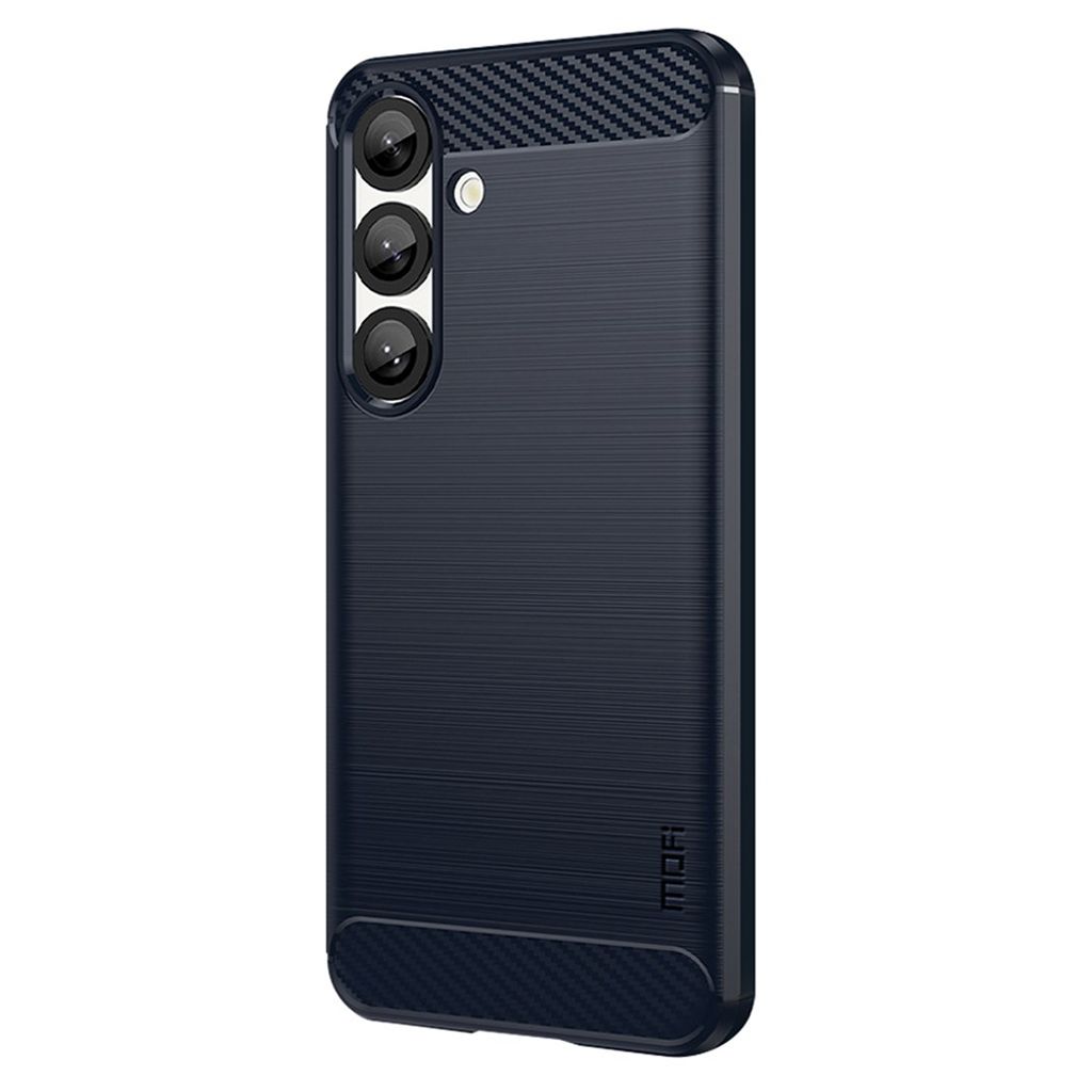 MOFI Samsung Galaxy S25 Carbon Fiber Case - Blue — MOFI