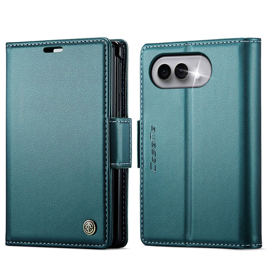 CASEME iPhone Duo Wallet Cover RFID-blocking - Green — CASEME