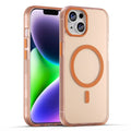 iPhone 13 Frosted Back Case MagSafe Compatible - Orange — Övrigt