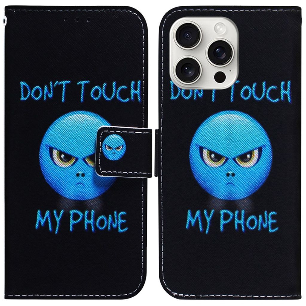iPhone 16 Pro Max phone cover with a stand and card slot - Black