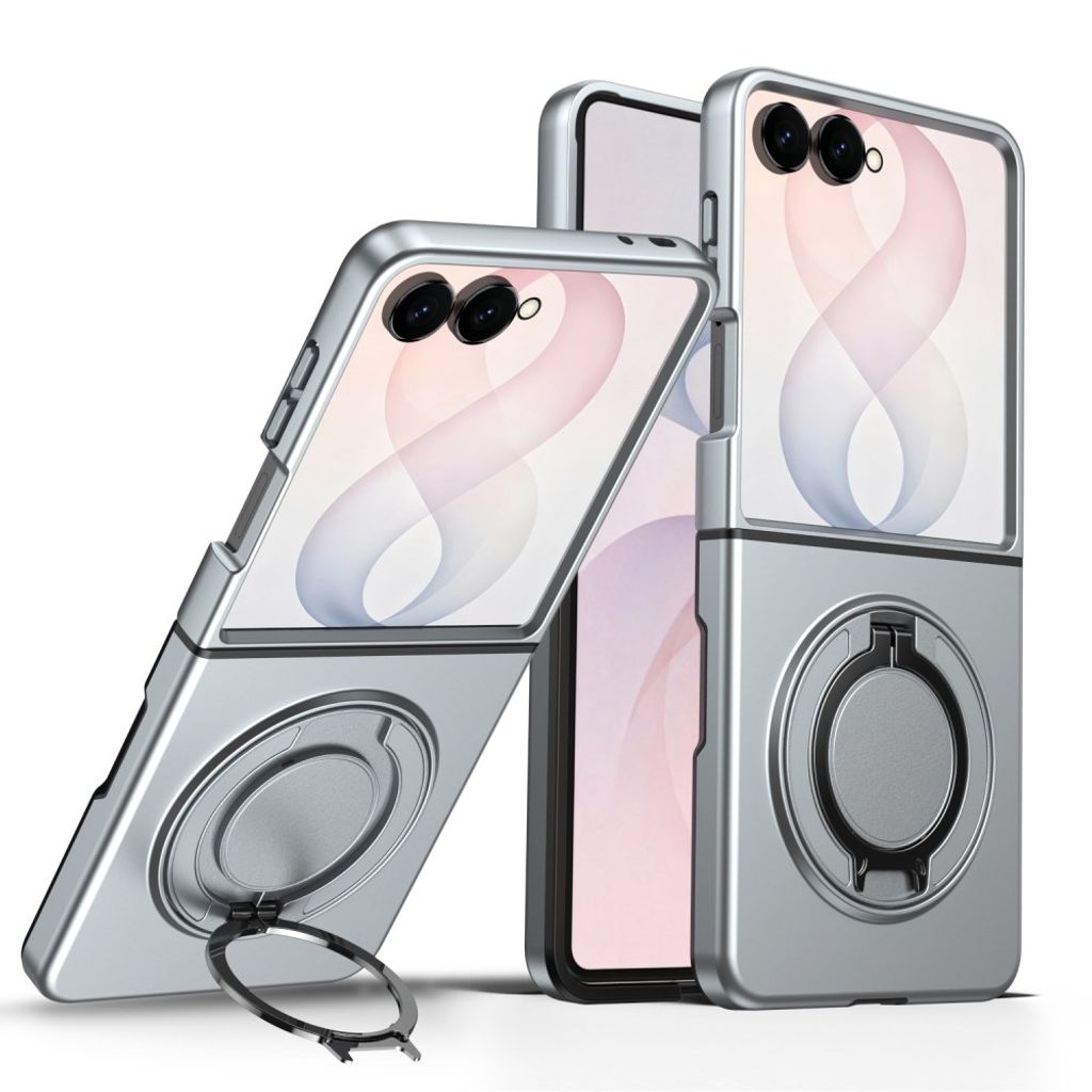 Samsung Galaxy Z Flip8 MagSafe Case with Ring Stand - Gray — Samsung