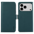 ABEEL iPhone 18 Pro Max/17 Pro Max Wallet Cover RFID Blocking - Green — ABEEL