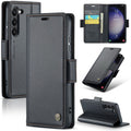 CASEME 013 Samsung Galaxy S24 Wallet Cover - Svart